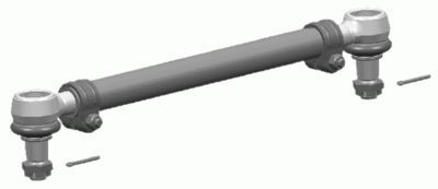 STEERING ROD LEMFORDER 770 MM + CROWN NUT